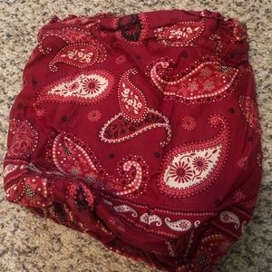 Vera Bradley makeup/ bath drawstring bag